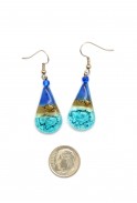 Glass Teardrop Earrings